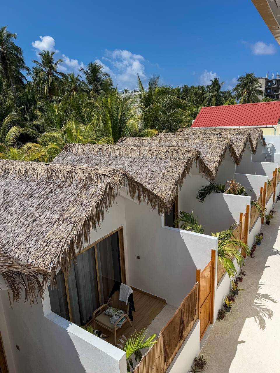 Guest house aerial